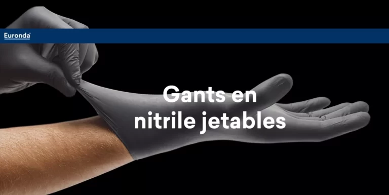 Gants nitrile non poudrés