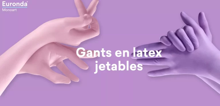 gants latex non poudrés